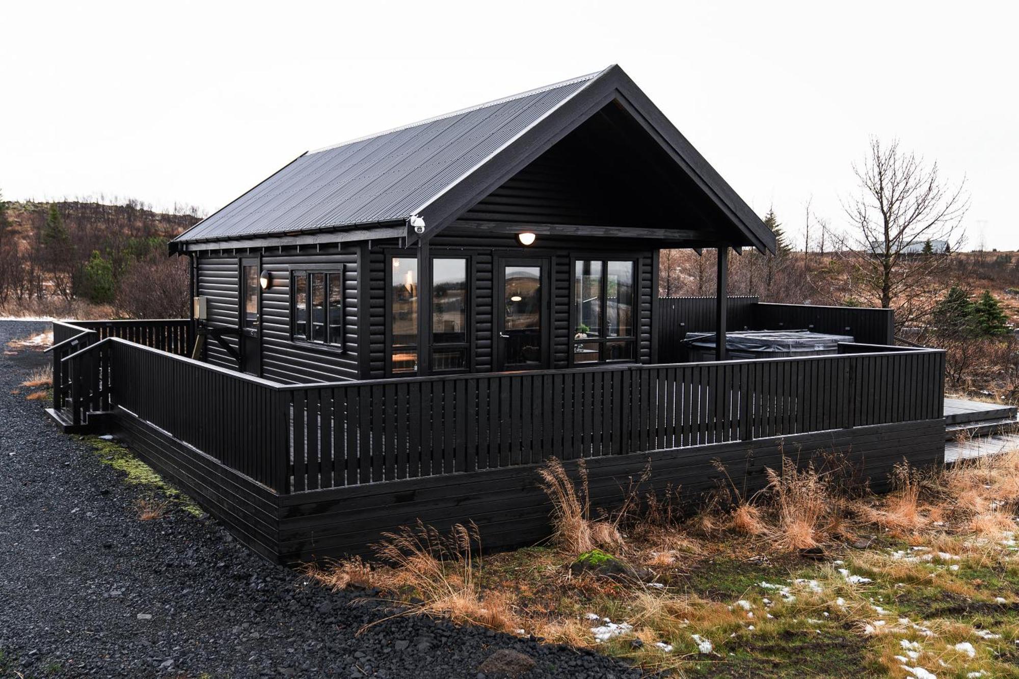 Cozy Cabin Near Golden Circle With Panoramic Views Mosfellsbaer Kültér fotó