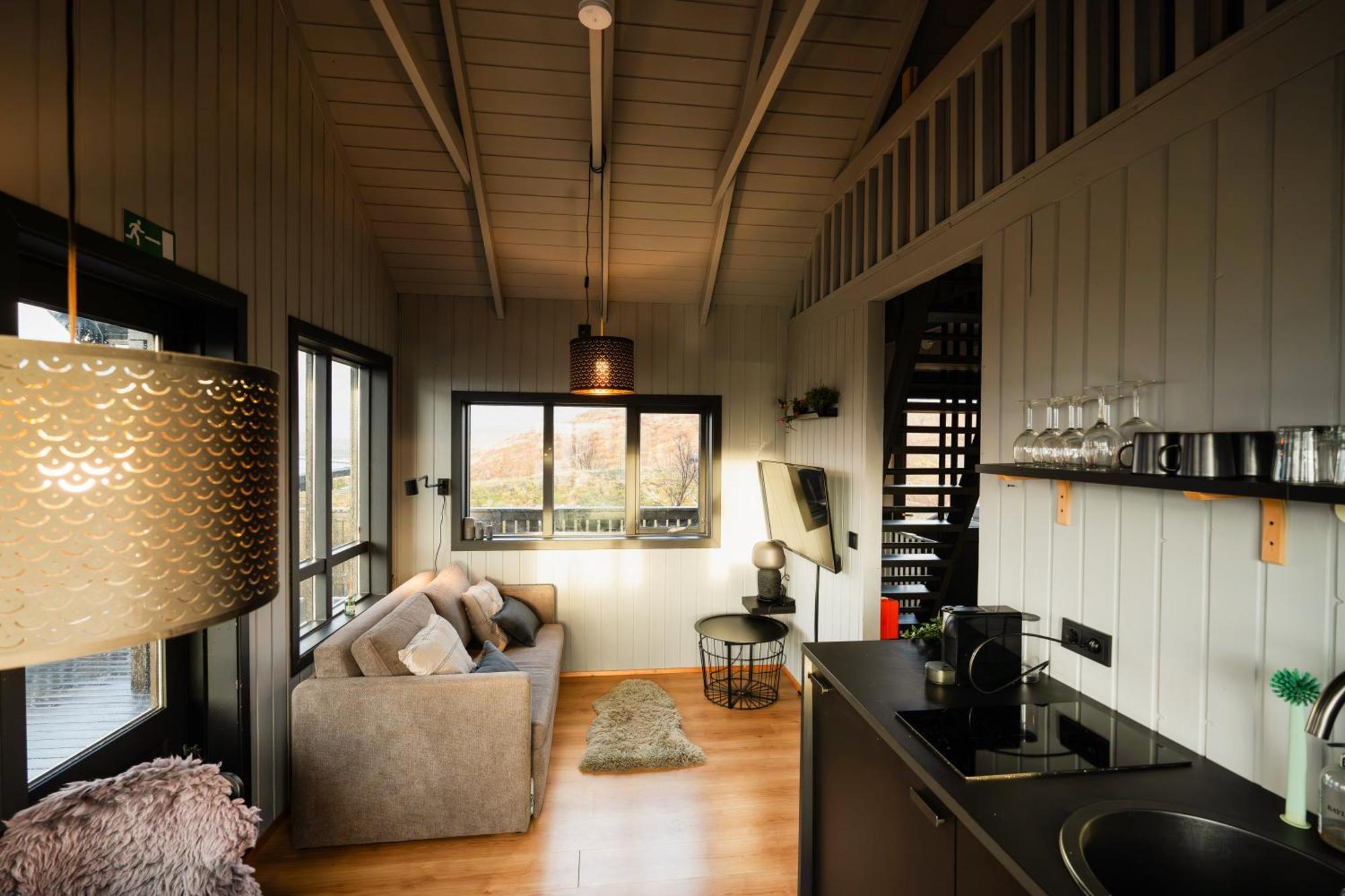 Cozy Cabin Near Golden Circle With Panoramic Views Mosfellsbaer Kültér fotó