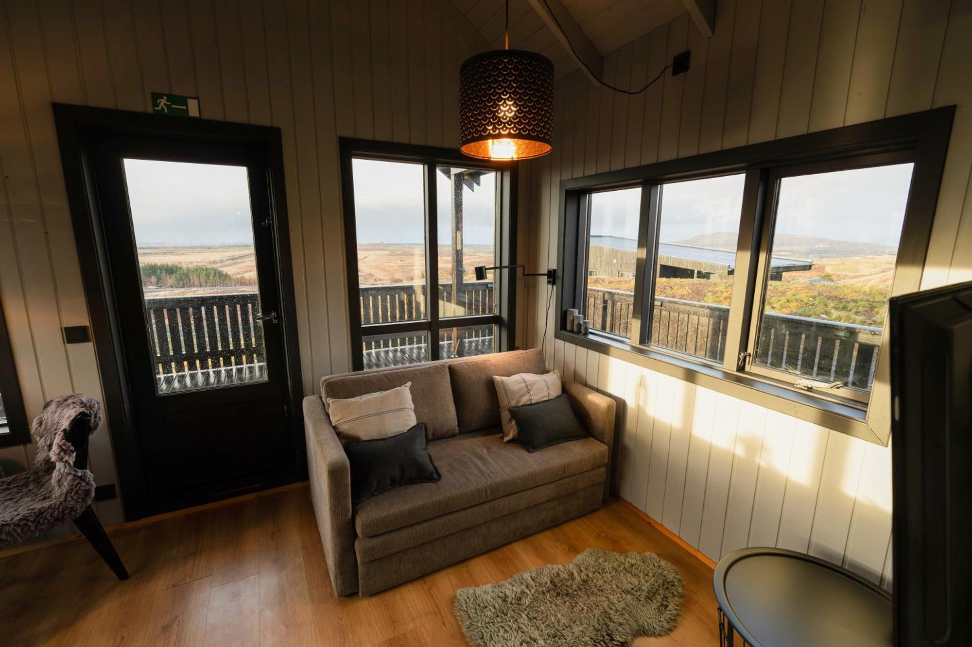Cozy Cabin Near Golden Circle With Panoramic Views Mosfellsbaer Kültér fotó